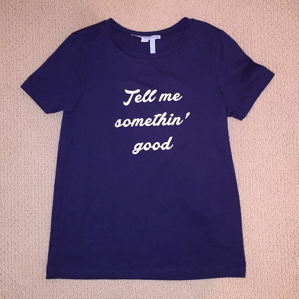 Draper James Tell Me Something Good Tee